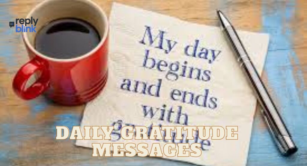 Daily Gratitude Messages