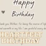 Heartfelt Birthday
