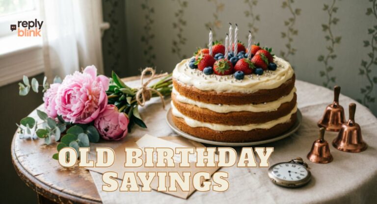 Old Birthday Sayings