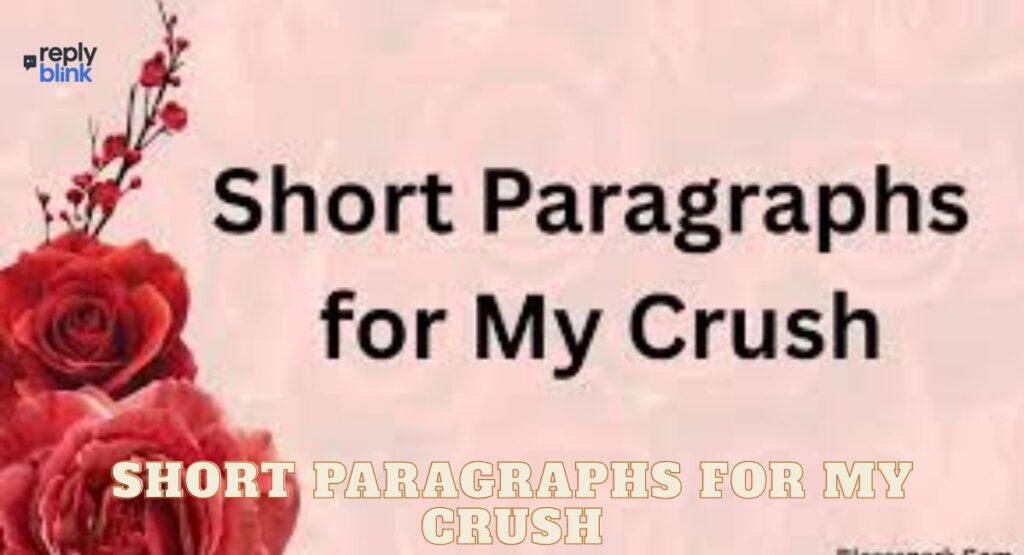 Short Paragraphs for My Crush