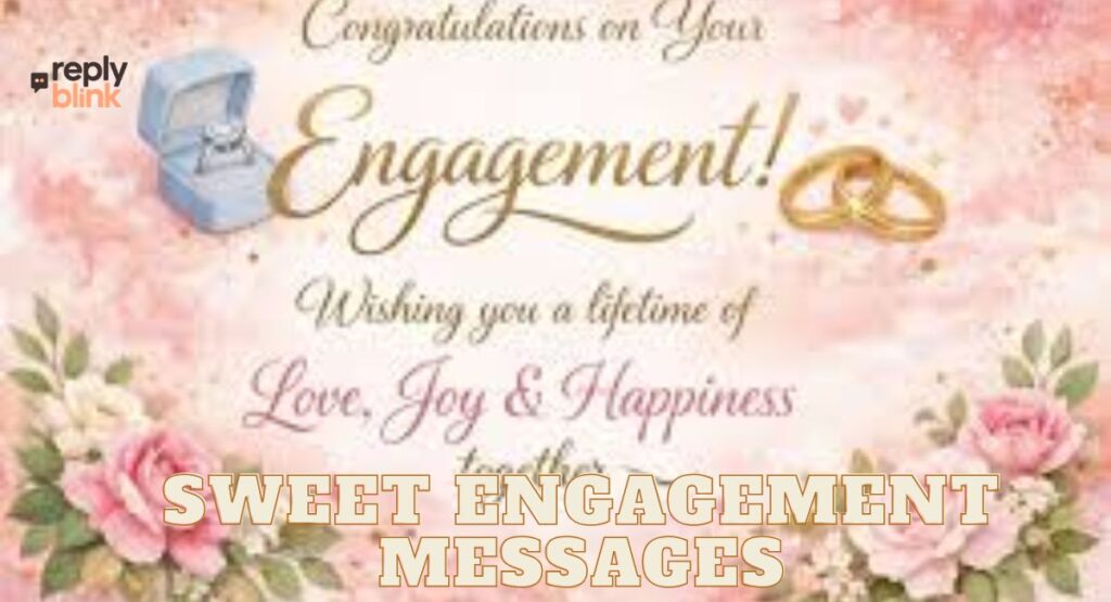 Sweet Engagement Messages