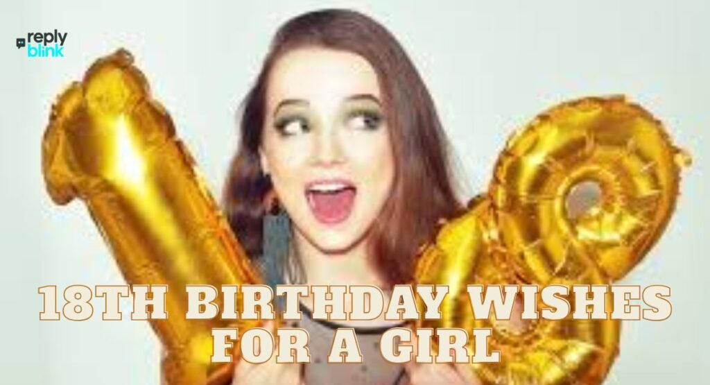 18th Birthday Wishes for a Girl