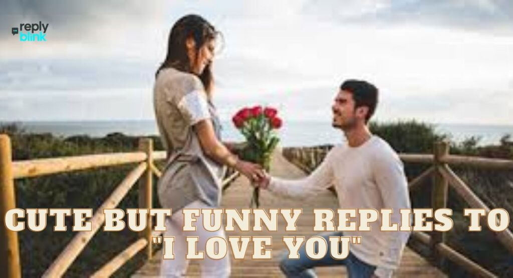 Cute but Funny Replies to "I Love You"