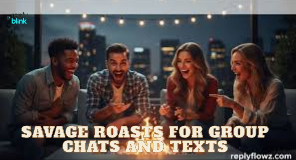 Savage Roasts for Group Chats and Texts