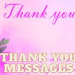 Thank You Messages